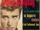 JOHNNY HALLYDAY EP LA BAGARRE+ 2 ESPAGNE 1963 EX