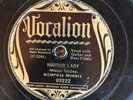 Vocalion 03222 Memphis Minnie HOODOO LADY 78 rpm 1936 Blues G/GG+