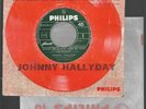 45t juke box  promo pochette cible  France 373 901 JOHNNY HALLYDAY quand un homm
