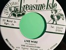 TREASURE ISLE LIVE WIRE. SWEET SOUL MUSIC. THE GLADIATORS
