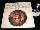 MOZART° FLUTE HARP  RAMPAL/PAILLARD  Lp VINYL France Pressing°ERATO STU 70175