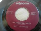 White Lightning, Of Paupers And Poets 1968 Litter, Warren Kendrick psych