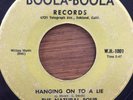 THE NATURAL FOUR Hanging on to a Lie-Twelve Months BOOLA BOOLA Oakland Soul HEAR