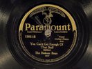 78 RPM -- The Hokum Boys, Paramount 12821, E+ Blues - Jazz