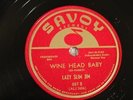 BLUES R&B LAZY SLIM JIM Wine Head Baby SAVOY 887 E+