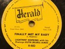 HOT Blues LIGHTNIN' HOPKINS on HERALD 483 