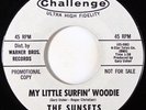 Sunsets - My Little Surfin' Woodie / My Little.. 45 NM 1963 Gary Usher / Surf