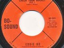 EDDIE BO on Bo-Sound —CHECK YOUR BUCKET— nola soul mod r&b funk 45 | VG++