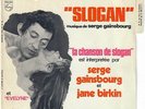 SERGE GAINSBOURG La chanson de Slogan Jane Birkin 1969 SP Philips BIEM Languette