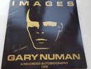 GARY NUMAN LP IMAGES ONE / TWO FAN CLUB ONLY DOUBLE ALBUM BOOKLET SIGNED