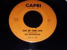 THE BONNEVILLES Give Me Your Love/ Until You Say RARE DOO-WOP SOUL 45 Capri 102