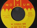 BOBBY WELLS: Let's Copp A Groove / The Psychedelic Theme 45 (couple light marks