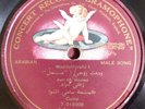 2 x arabic egypt 78 RPM- zaki effendi mourad-waddaht rohi 1-4-garmophone england