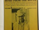 HORACE SPROTT   MUSIC FROM THE SOUTH VOL. 3   FOLKWAYS LP W. INSERT   BLUES