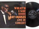 RAY CHARLES LIVE IN CONCERT/WHAT'D I SAY ABC-PARAMOUNT SH-166 Japan VINYL LP