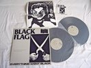 BLACK FLAG - Everything Went Black -1990 USA SST Vinyl 2-LP +STICKER +POSTER NM