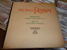 LP ANGEL 35484 MICHAEL RABIN Wieniawski Violin Concerto Bruch Scottish Fantasy