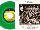 John Lennon & Yoko Ono Apple 1842 45/PS Happy Xmas green vinyl