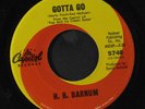 H.B. BARNUM: Gotta Go / Nobody Wants To Hear Nobody's Troubles 45 Soul