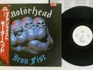 MOTORHEAD IRON FIST BRONZE VIP-6824 Japan OBI PROMO VINYL LP