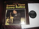 SONNY ROLLINS Sonny's Time LP JAZZLAND STEREO BLACK LABEL SILVER PRINT DG
