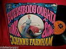 JOHNNY FARNHAM Everybody oughta sing a song LP 1960's AUSTRALIA VG+ Rare OZ Beat