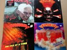 KROKUS 4 LPs Alive & Screamin HeadHunter One Vice At A Time Change of Address
