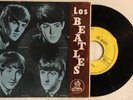 LOS BEATLES - Al Compas de Beethoven - SUPER RARE COSTA RICA PICTURE SLEEVE EP