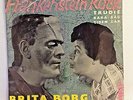 Vintage 1960's Frankenstein Rock Brita Borg 45 RPM Swedish Knappupp Records Wow
