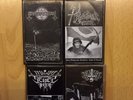 4xBlack Metal Demo Tapes-Goatmoon Black Metal Marduk Moonblood Satanic Warmaster