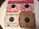 7 x Carl Perkins Blue Suede Jerry Lee Bill Haley Rock n Roll RECORDs 78 rpm LOOK