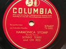 BLUES: SONNY TERRY AND OH RED - ‘HARMONICA STOMP’ COLUMBIA 37687 E+