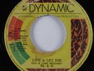Reggae 45 BL & D Live & Let Die DYNAMIC HEAR