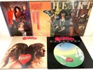 Heart LP Vinyl Record Album Lot: Magazine + Dreamboat Annie + Little Queen +++