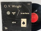 RARE SOUL FUNK LP O.V. WRIGHT A Nickel and A Nail BACK BEAT original
