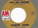 NORTHERN SOUL - ROBERT JOHN on A&M - 