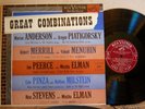 RCA LM 1703 ELMAN PIATIGORSKY MILSTEIN MENUHIN Great Combinations 1S 1S VG++