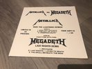 Metallica VS Megadeth LP Ride the Lightning demos & Last Rights Demo 5/25 RARE