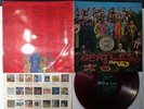 BEATLES SGT.PEPPER'S LONELY HEARTS CLUB BAND ODEON OP-8163 Japan Red Vinyl LP