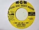 rare northern soul 45 ANDREA HENRY i need you like a baby MGM listen