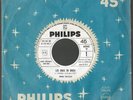 rare 45t original juke box  promo  ITALIE JOHNNY HALLYDAY 373 187 les bras en c