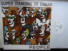 LP: SUPER DIAMONO DE DAKAR:PEOPLE 1987 *AFRO BEAT/MBALAX FROM SENEGAL*NEAR MINT