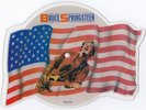 Bruce Springsteen - Shaped Pic Disc- I'm On Fire/Born In The USA-1985 CBS WA6342