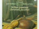 GRUMIAUX / JACCOTTET - BACH 6 violin & harpsichord sonatas PHILIPS 2xLPs box NM