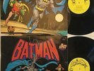 LOT:2 BATMAN 1970s LPs on POWER 8 STORIES CATWOMAN JOKER SCARECROW ROBIN