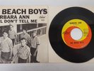 THE BEACH BOYS Barbara Ann / Girl Don't Tell Me EX  1965 Capitol Records 5561