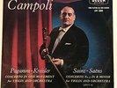 UK DECCA LXT 5302 LP CAMPOLI GAMBA PAGANINI KREISLER SAINT SAENS VIOLIN CONCERTO