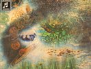 PINK FLOYD-LP- A SAUCERFUL OF SECRETS- BLUE EMI-COLUMBIA-STEREO-GERMANY-