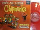 Chipmunks - Let's All Sing with The Chipmunks (Liberty 3132) (Mono) red vinyl