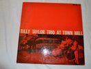Billy Taylor Trio At Town Hall LP 1957 Prestige 7093 Mono RVG West 50th